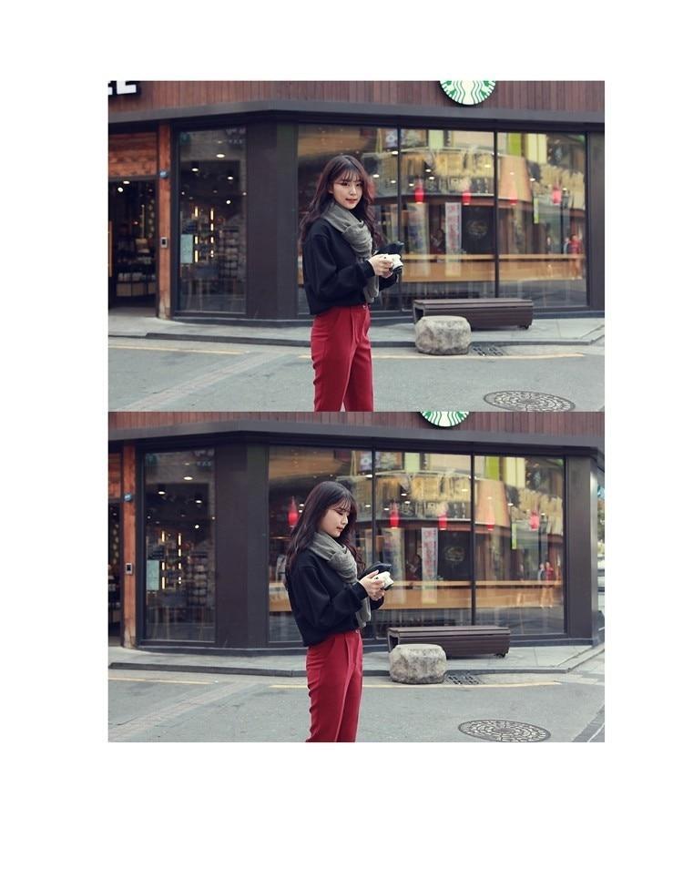 Loose Fleece Thick Knit Sweatshirt