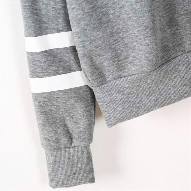 Long Sleeve Hooded Pullover Sweatshirt