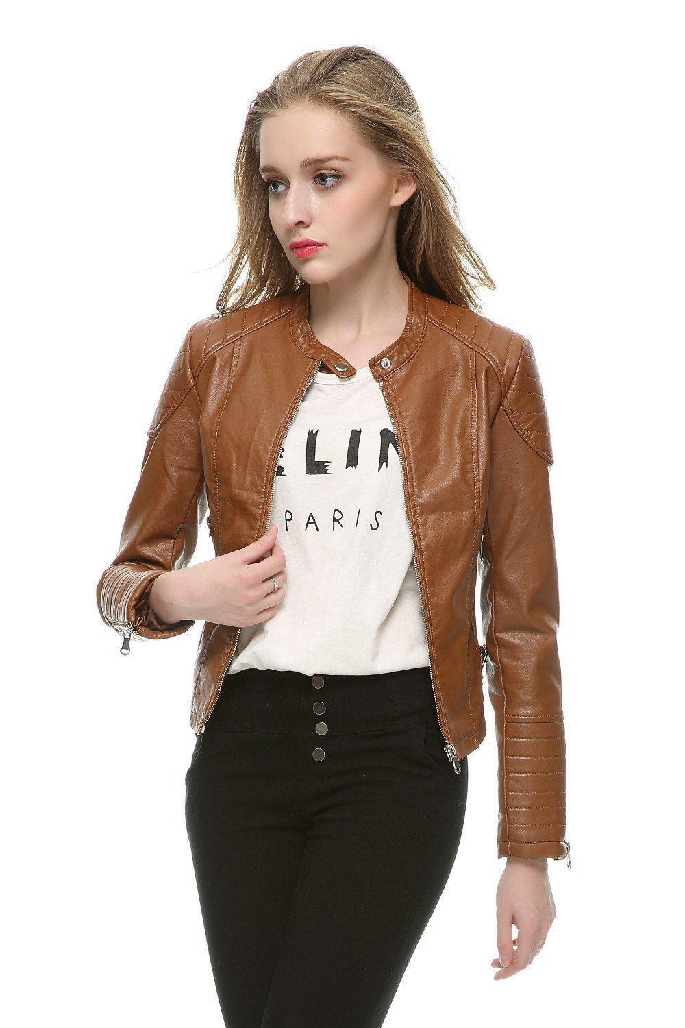 Leather Biker Jacket