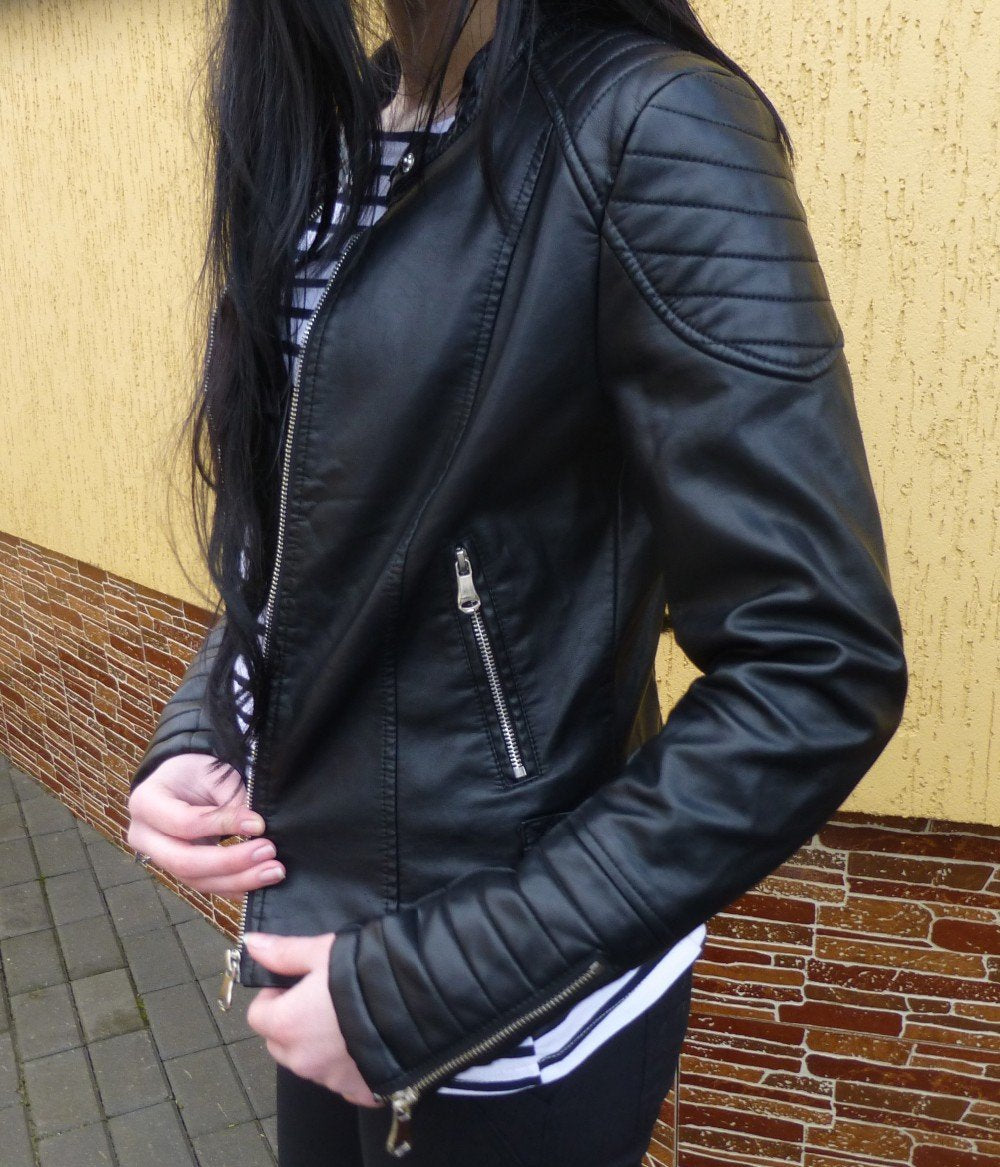 Leather Biker Jacket