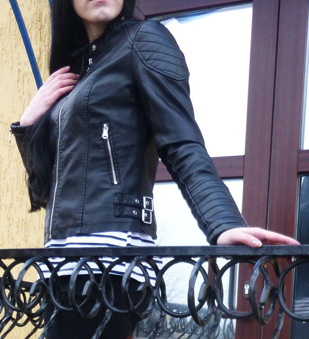 Leather Biker Jacket