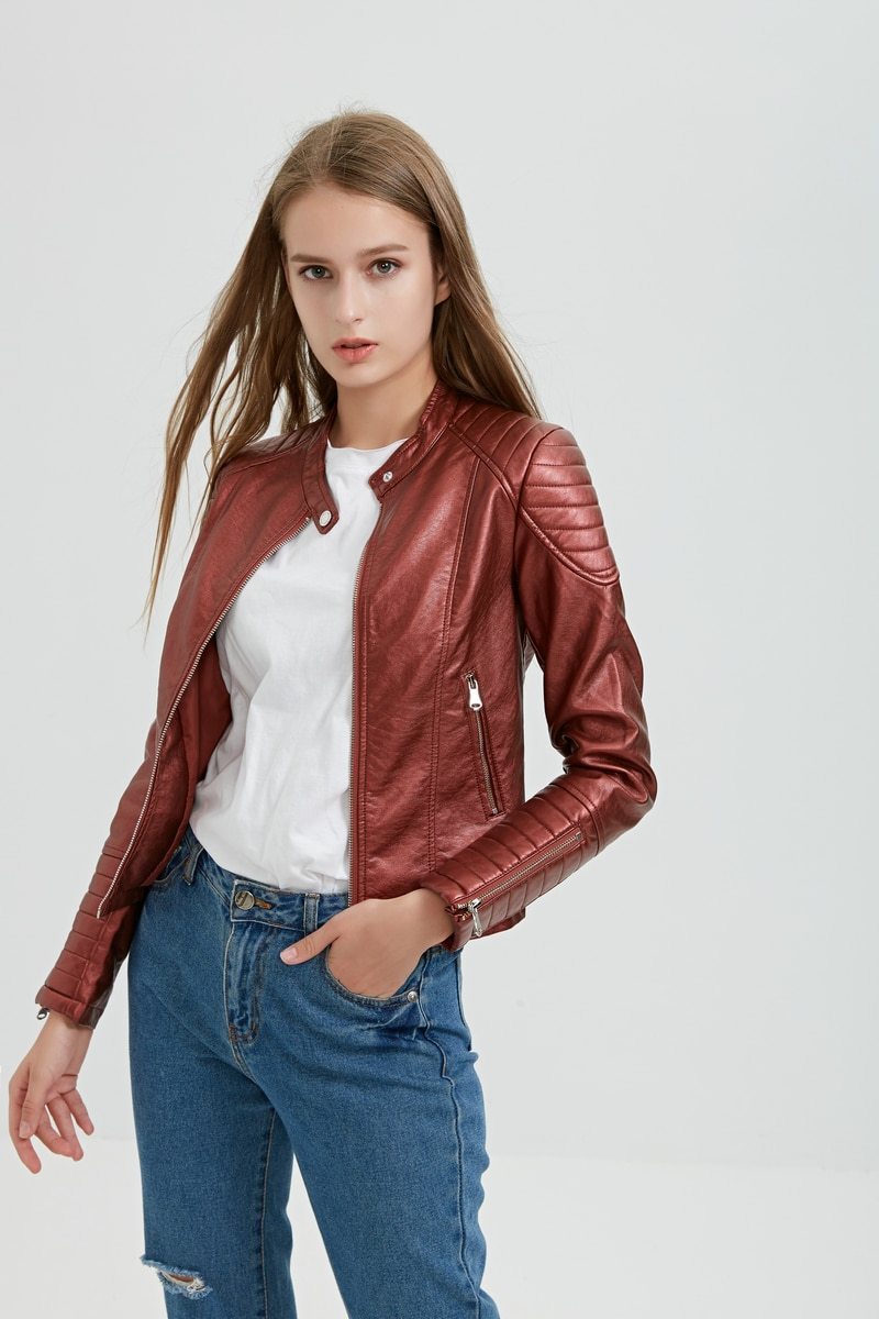 Leather Biker Jacket