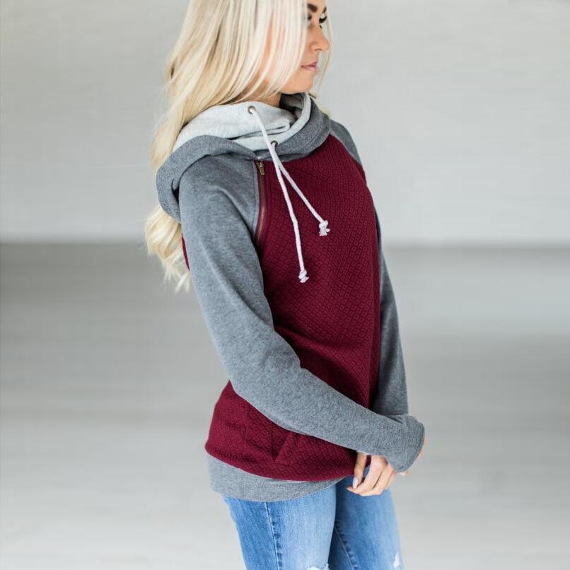 Oversize Double Hood Hooded Sweatshirt