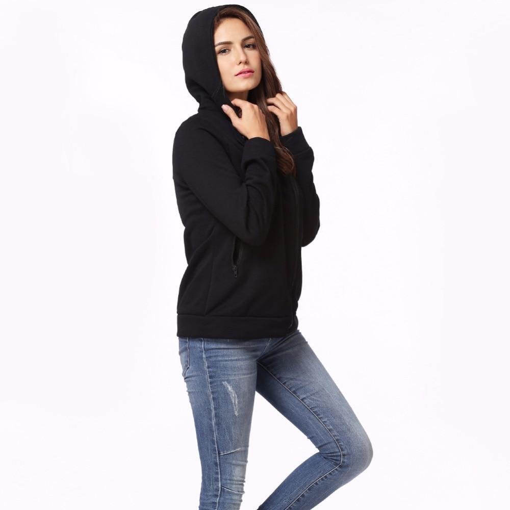 Long Sleeve Zip Hoodie