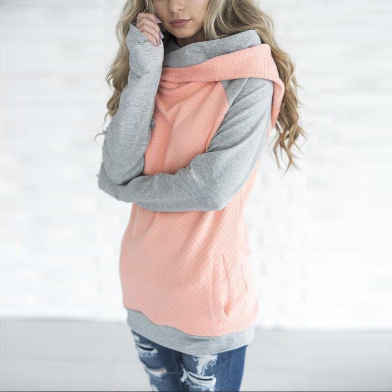 Oversize Double Hood Hooded Sweatshirt