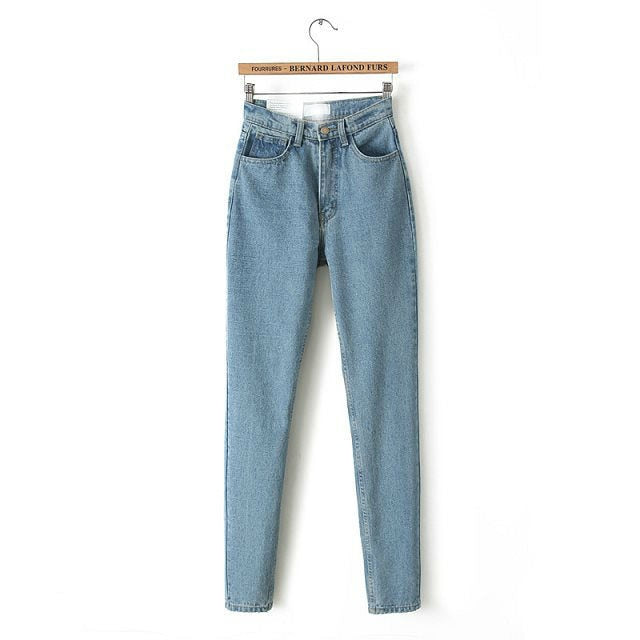 Denim Retro Waisted Jeans