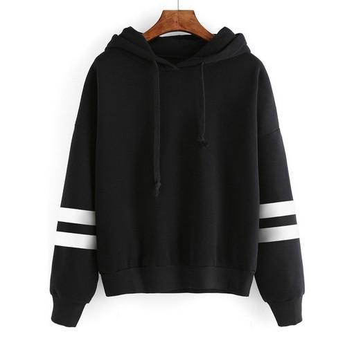 Long Sleeve Hooded Pullover Sweatshirt