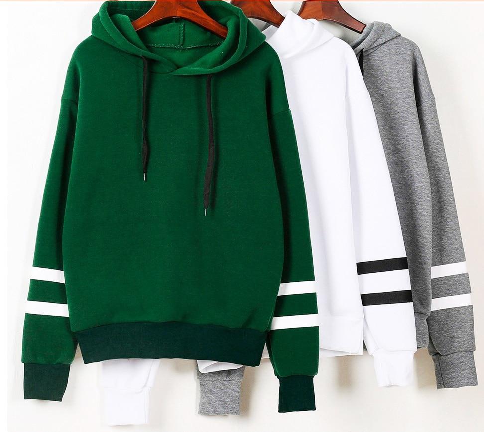 Long Sleeve Hooded Pullover Sweatshirt