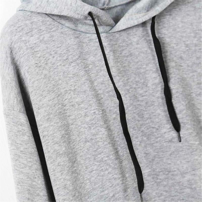 Long Sleeve Hooded Pullover Sweatshirt