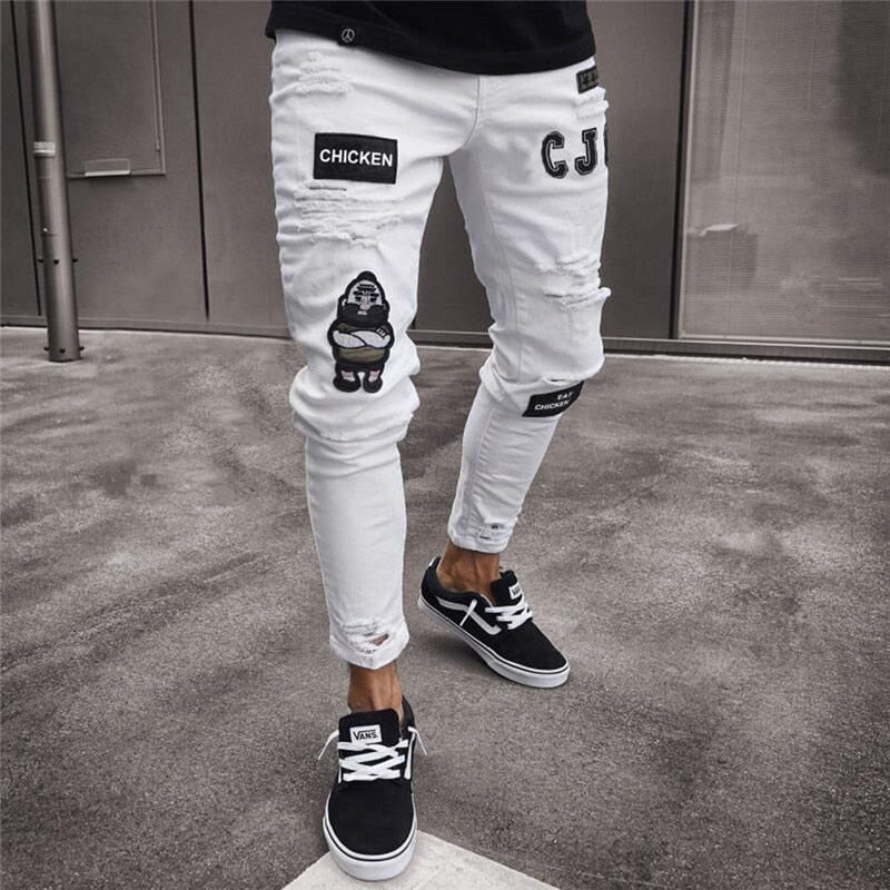 Vintage Ripped Jeans