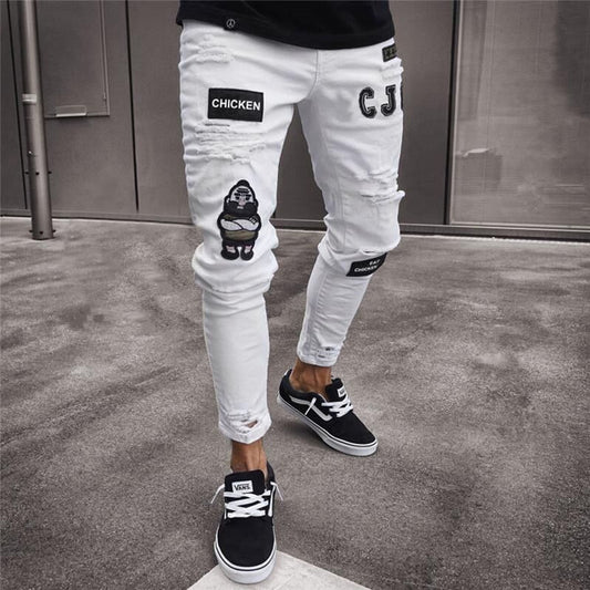 Vintage Ripped Jeans