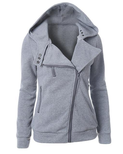 Long Sleeve Zip Hoodie