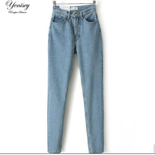 Denim Retro Waisted Jeans