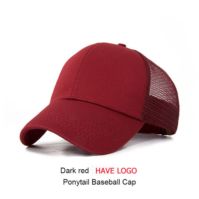 Ponytail Baseball Cap