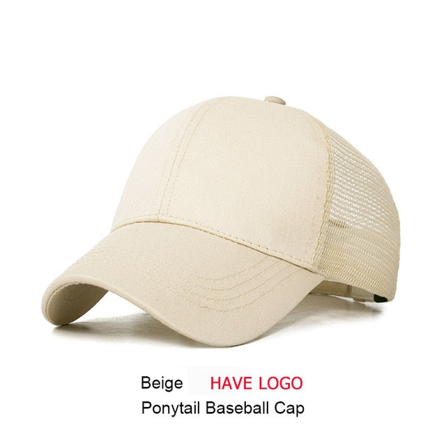 Ponytail Baseball Cap