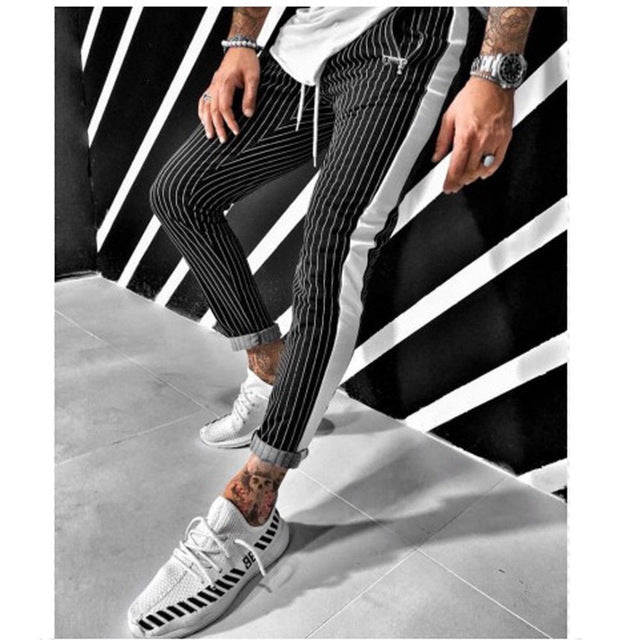 Striped Jogger Pants