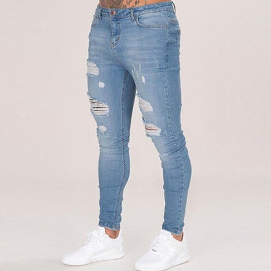 Casual Ripped Jeans