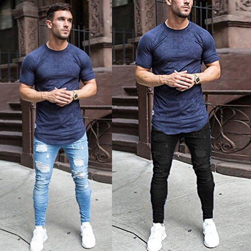 Casual Ripped Jeans