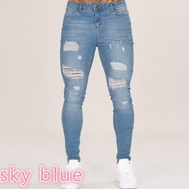 Casual Ripped Jeans