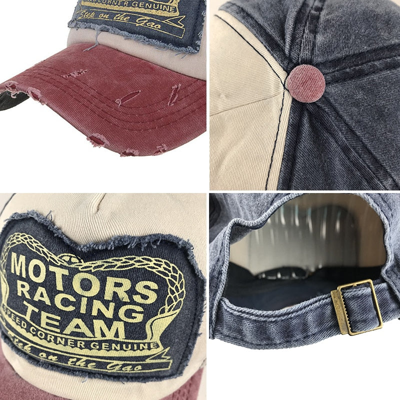 Destroyed Snapback Cap