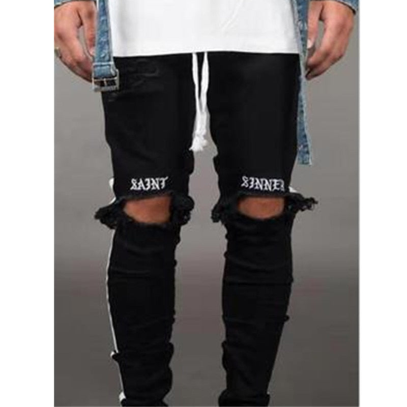 Ripped Skinny Fit Jeans