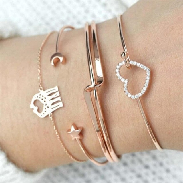 Charm Boho Bracelet Set