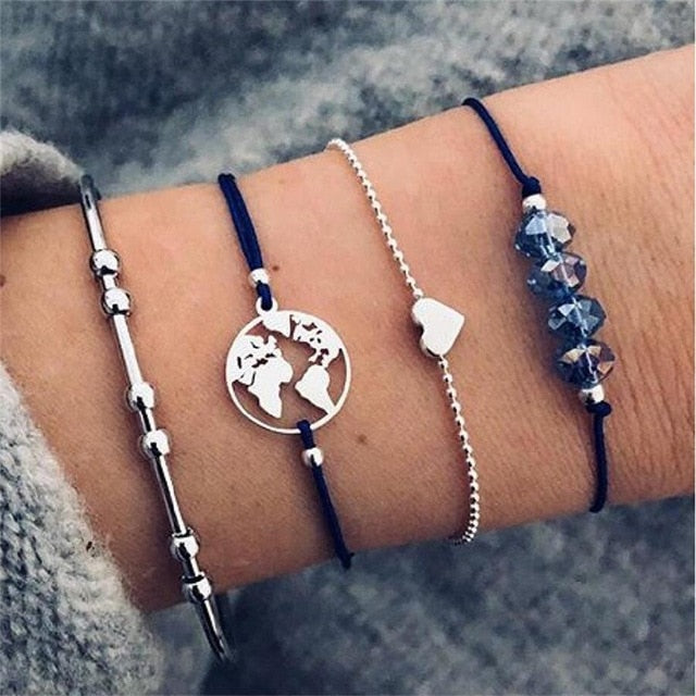 Charm Boho Bracelet Set