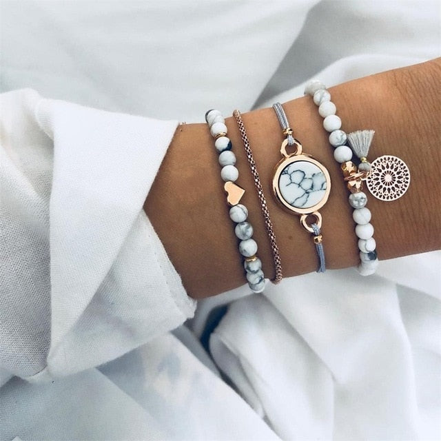 Charm Boho Bracelet Set