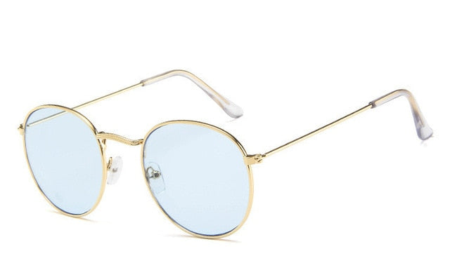 Retro Oval Sunglasses