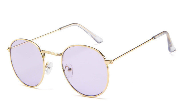 Retro Oval Sunglasses