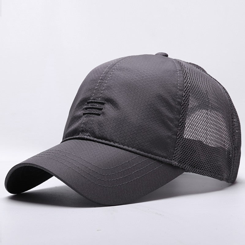 Thin Mesh Snapback Cap
