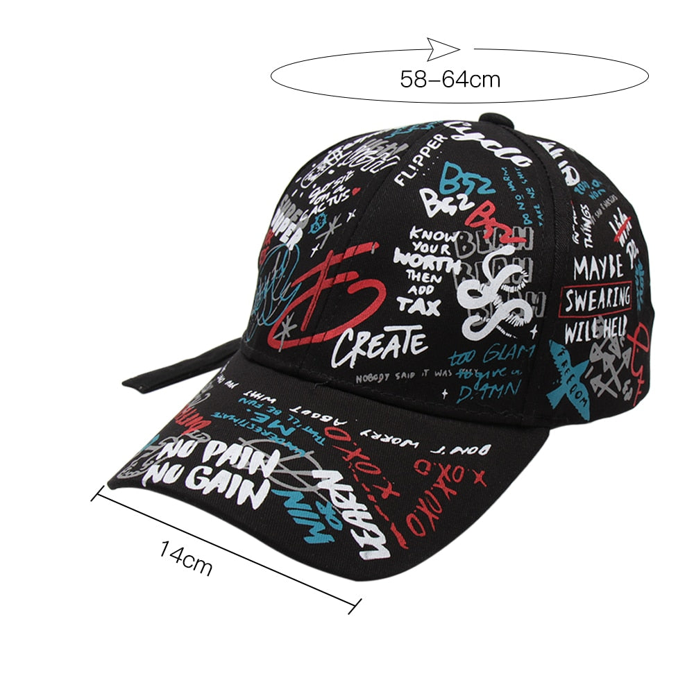 Graffiti Streetwear Cap