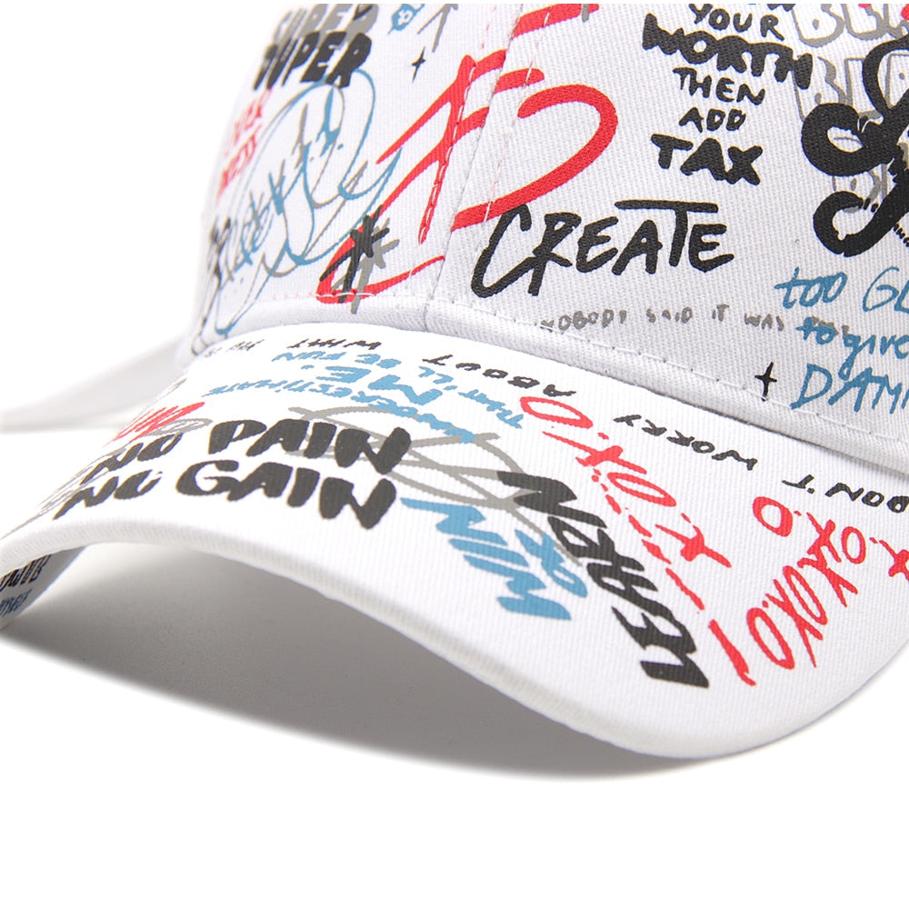 Graffiti Streetwear Cap