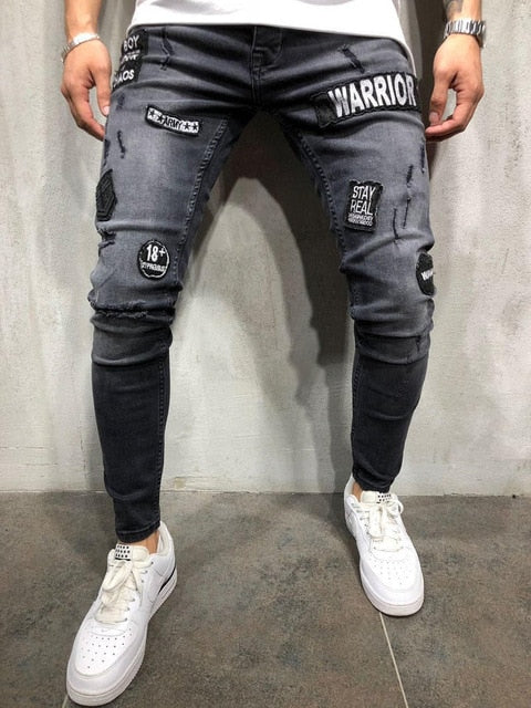 Ripped Skinny Fit Jeans